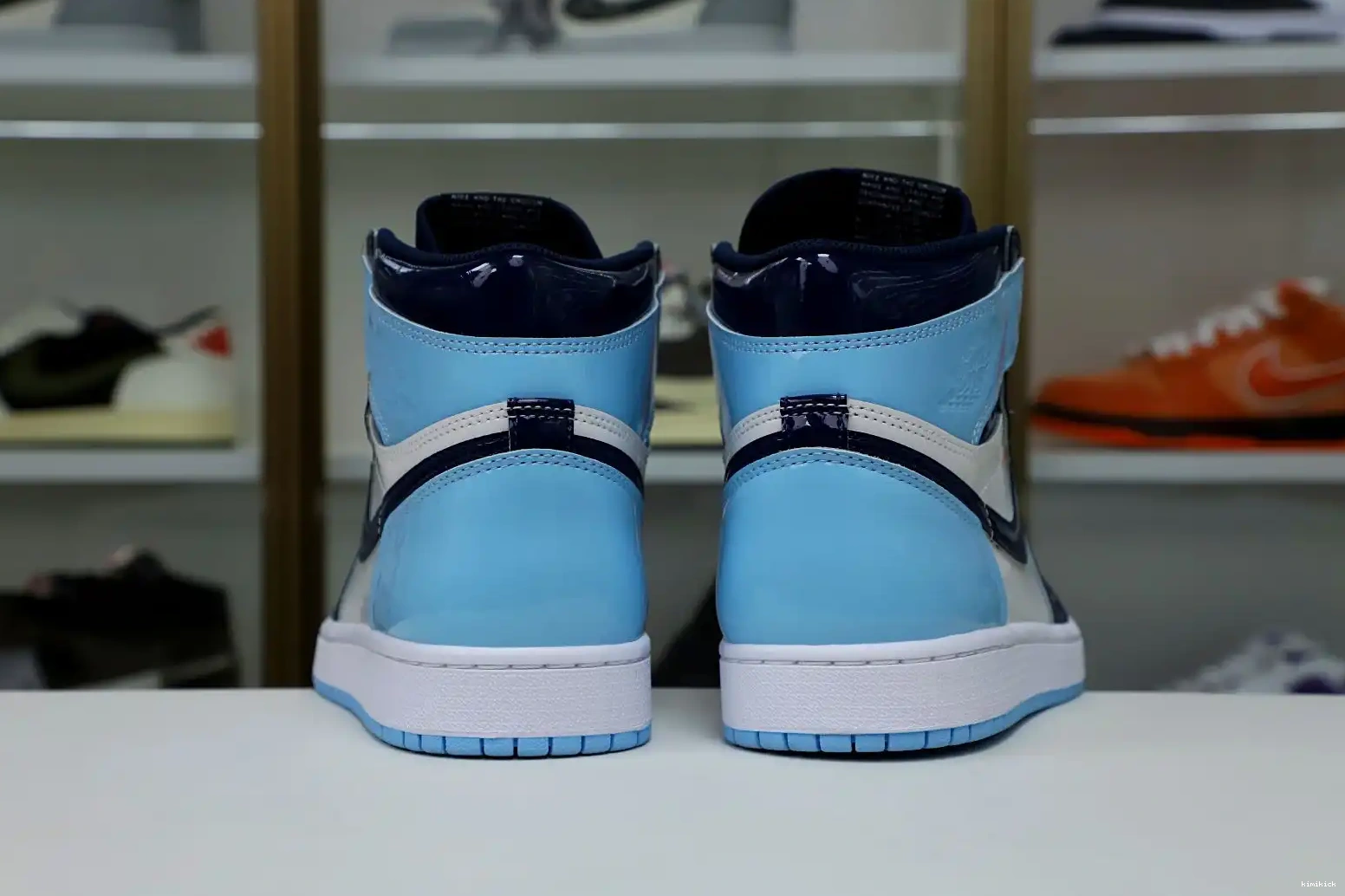 AIR 'BLUE CHILL' JORDAN RETRO HIGH 1 WMNS OG Kimikick 0508